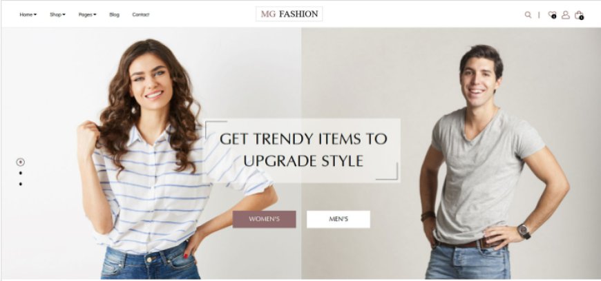 MG Fashion - eCommerce HTML Bootstrap Website Template