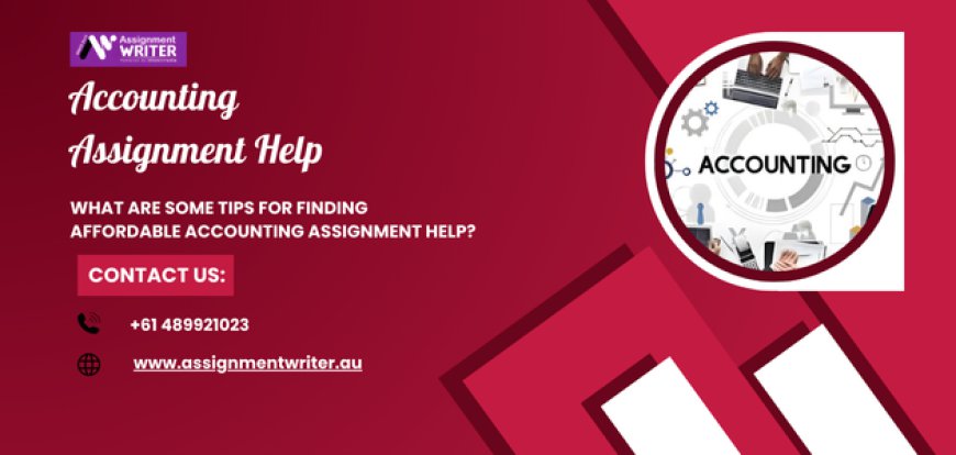 What Are Some Tips for Finding Affordable Accounting Assignment Help?