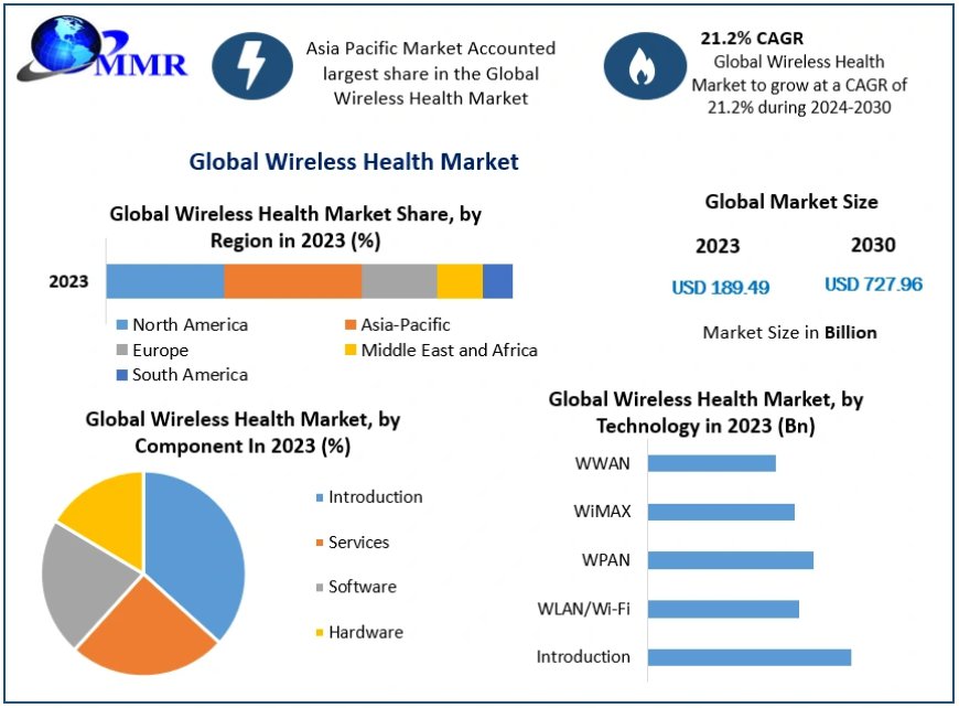 Wireless Health Market Segmentation, Outlook, and Overview in Market Trends | 2024-2030