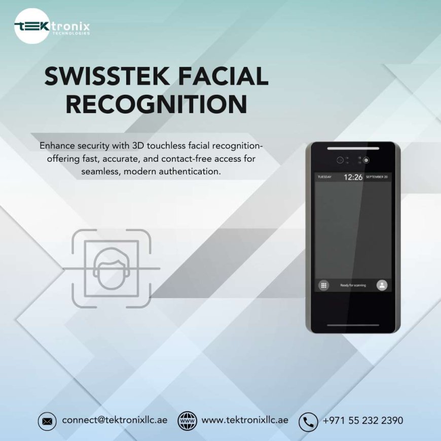 Swisstek facial Recognition: 3D Touchless technology in UAE