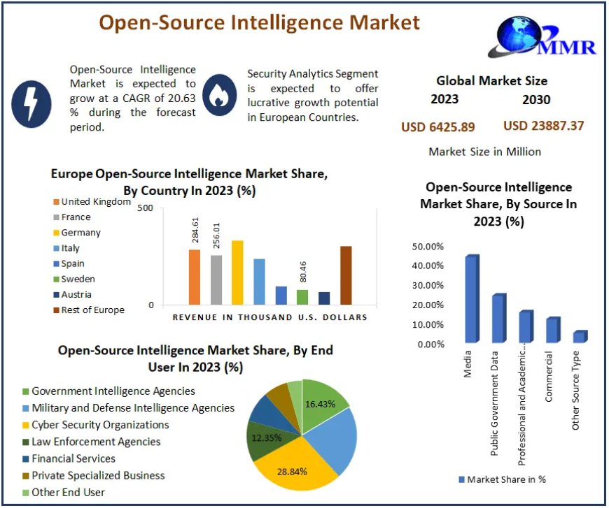 Open-Source Intelligence Market Segmentation, Outlook, and Overview in Market Trends | 2024-2030