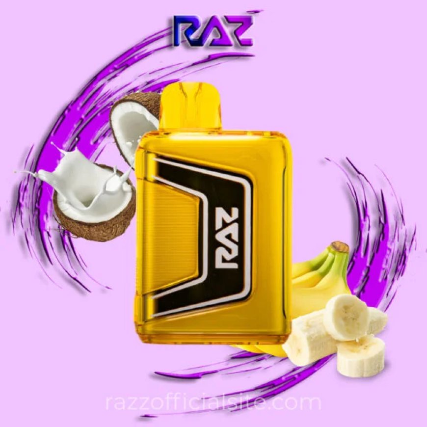 Banana coconut Raz vape