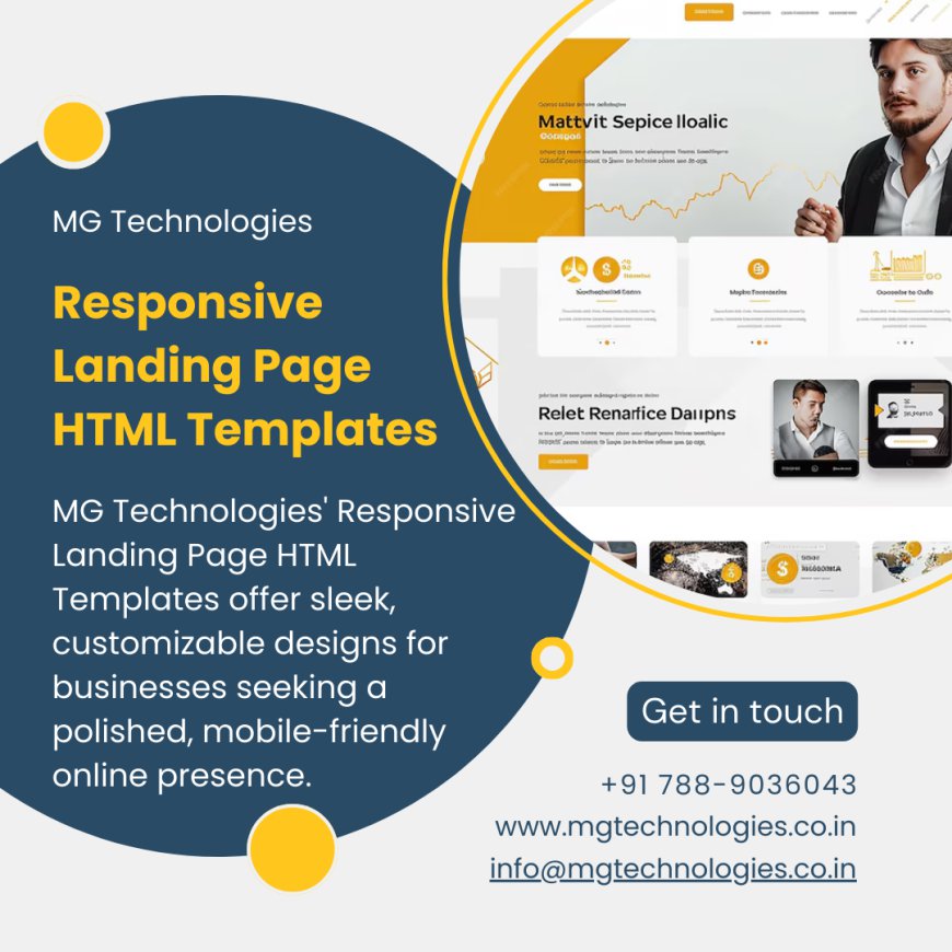 Unlock Business Growth with Powerful HTML Landing Page Templates