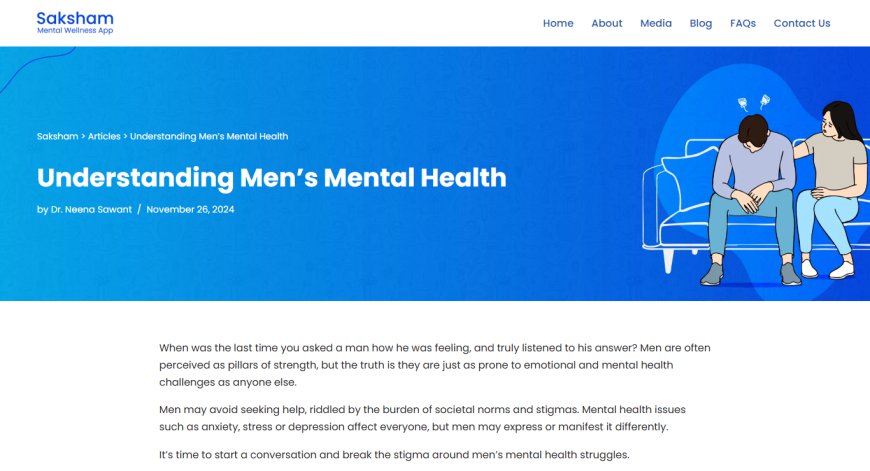 Men’s Mental Health