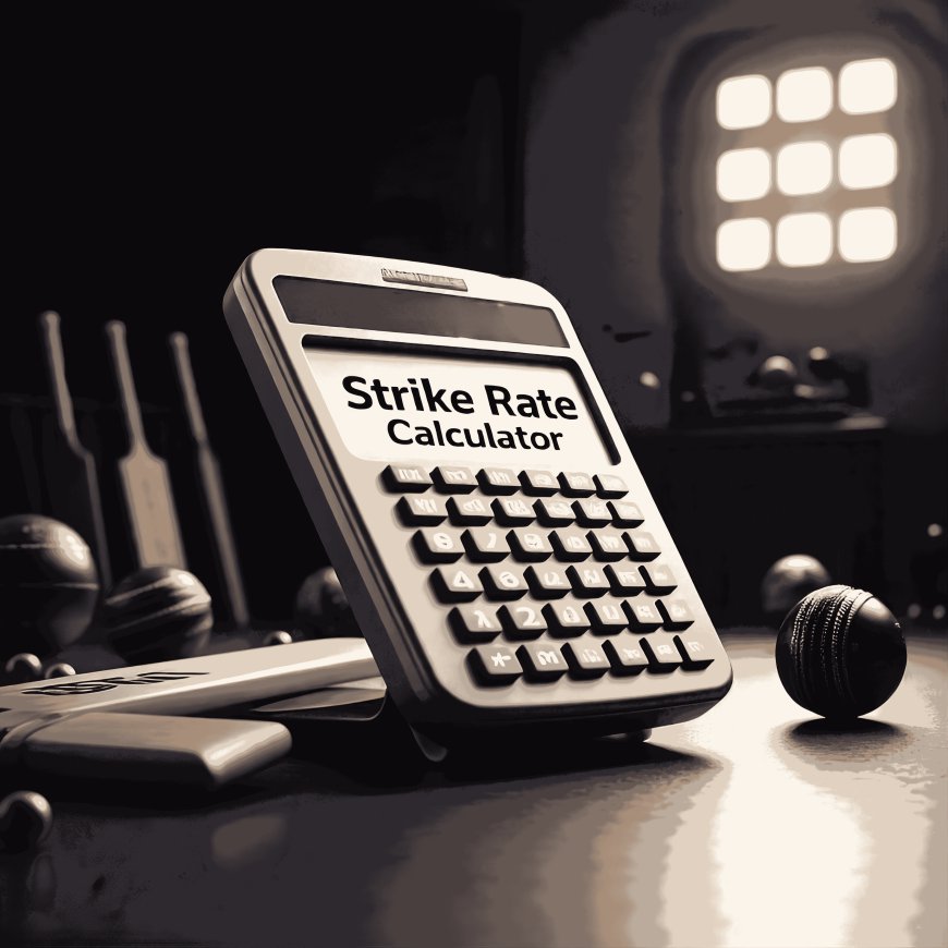 Strike Rate Calculator: The Ultimate Tool for Cricketers and Fans