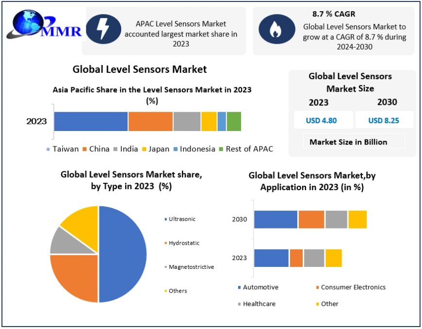 Level Sensors Market Research Report  by Future Trend, Growth rate and Industry Analysis to 2030