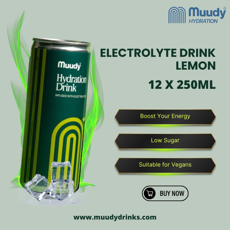 Buy Electrolyte Drink Lemon - Muudy Hydration