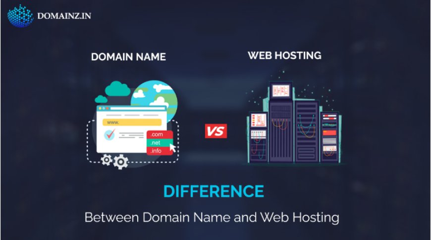 Difference Between Domain Name and Web Hosting