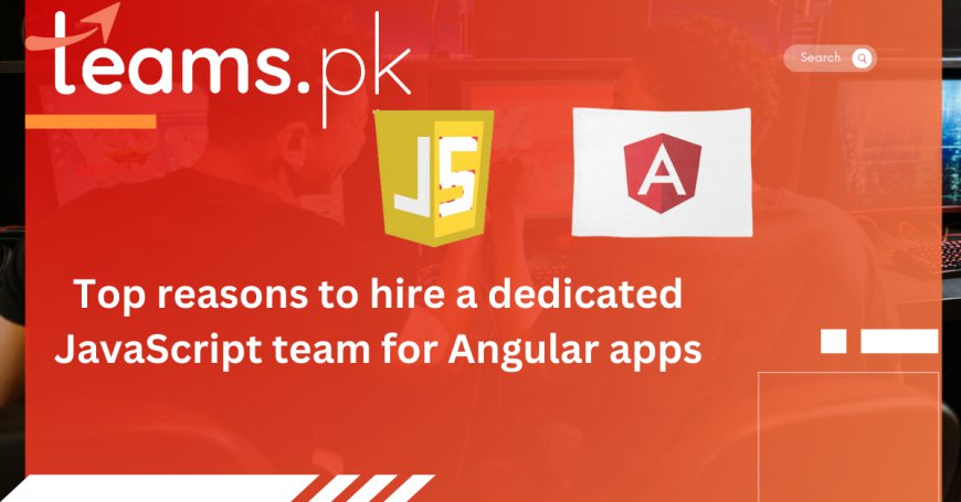 Top reasons to hire a dedicated javascript team for angular apps