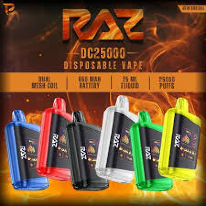 Raz DC25000 Vape: A Flavorsome Revolution in Vaping