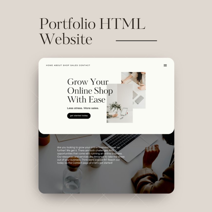 Build a Powerful Portfolio with HTML Website Templates from MG Technologies