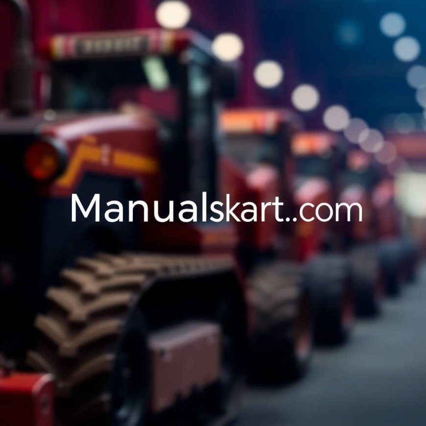 Comprehensive Heavy Equipment Manuals | Download Service Guides