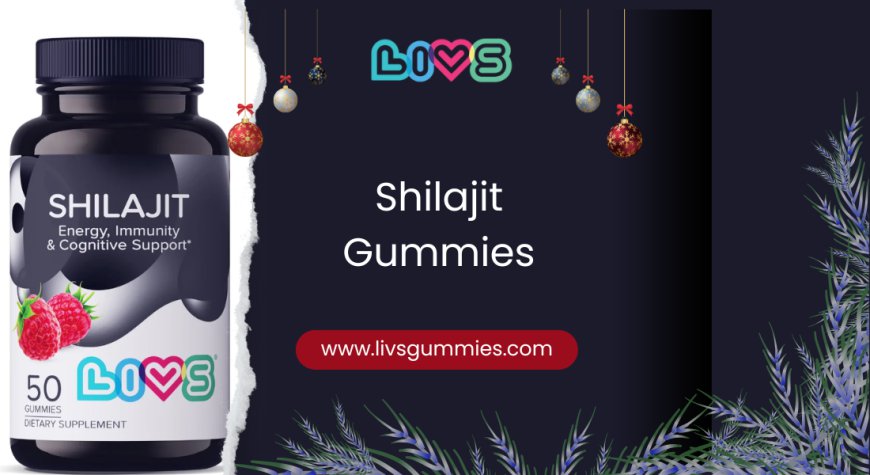 Premium Shilajit Gummies for Energy & Vitality | LIVS Gummies