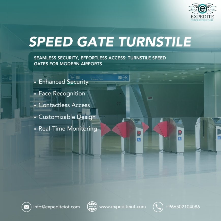 Saudi Arabia – turnstile speed gate can manage large crowds