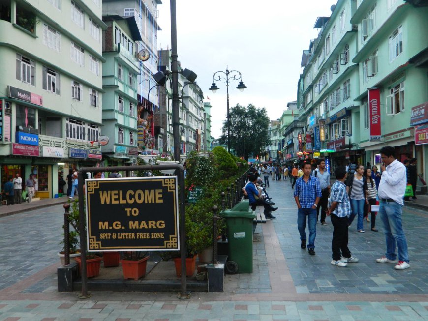 MG Road Gangtok: The Heartbeat of Gangtok's Culture, Shopping, and Cuisine