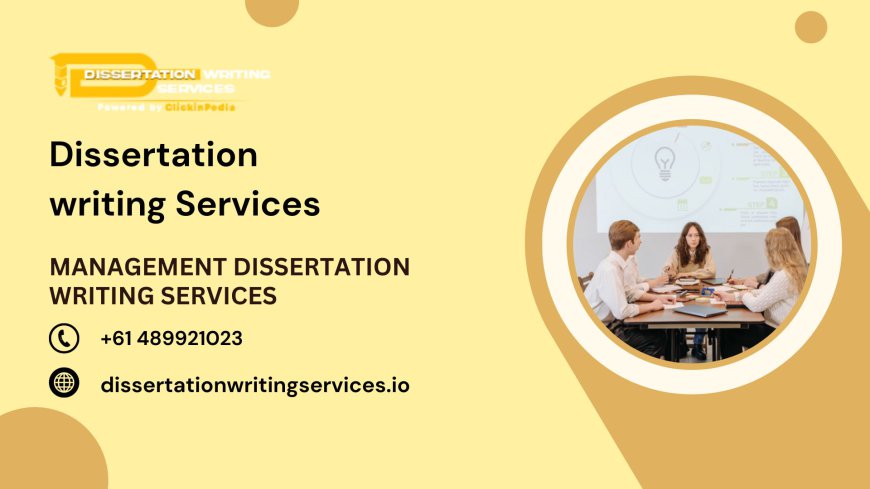 Management Dissertation Writing Services