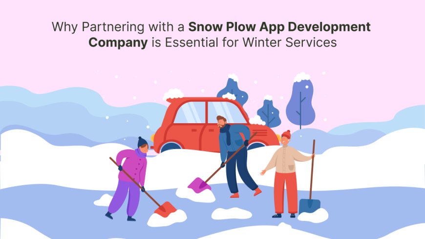 Why Partnering with a Snow Plow App Development Company is Essential for Winter Services