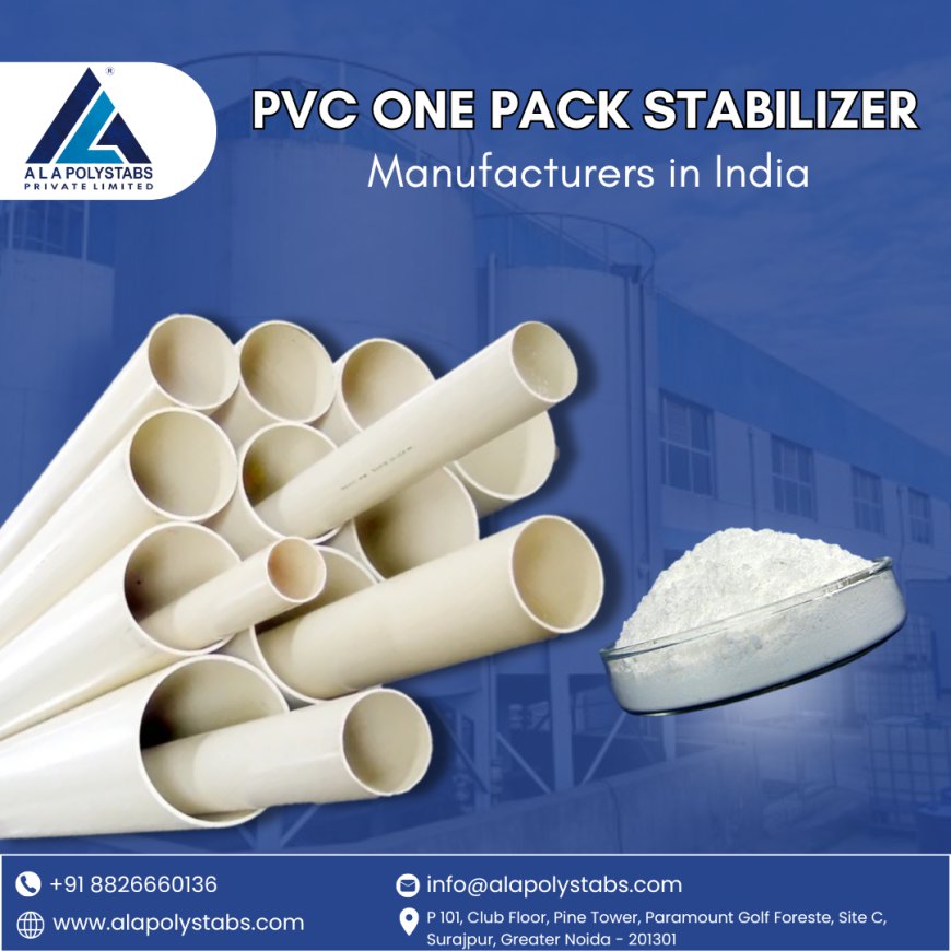 Leading Tribasic Lead Sulphate & PVC One Pack Stabilizer Manufacturers in India - Ala Polystabs