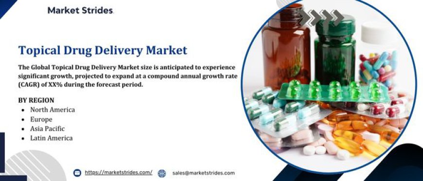 Topical Drug Delivery Market Size, Share, and Forecast to 2033