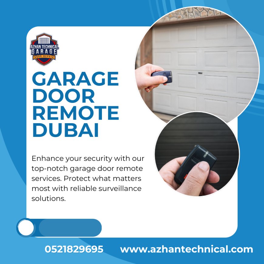 Locate Ideal Garage Door Remote Dubai