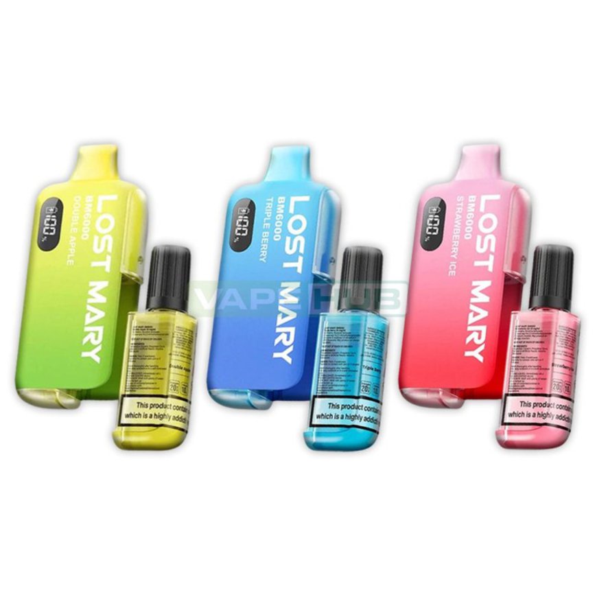 Explore the Lost Mary Vape Collection: BM6000 and More at VapeHub!