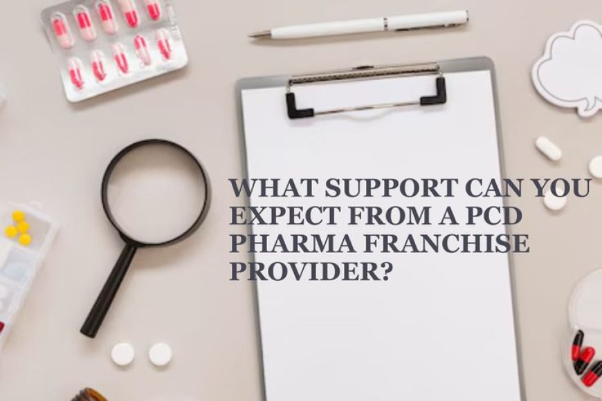 What Support Can You Expect from a PCD Pharma Franchise Provider?