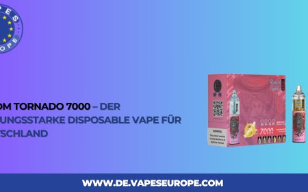 RandM Tornado 7000 – Der leistungsstarke Disposable Vape für Deutschland