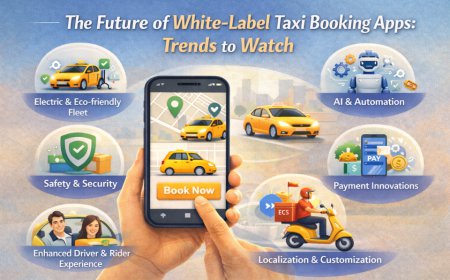 The Future of White-Label Taxi Booking Apps: Trends to Watch