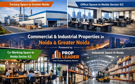 Find the Best Commercial & Industrial Properties in Noida & Greater Noida