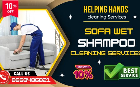 Helping Hands Sofa Shampoo Cleaning Service in Mumbai