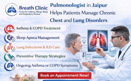 Pulmonologist in Jaipur Helps Patients Manage Chronic Chest and Lung Disorders