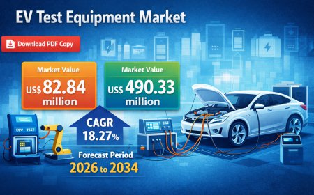 EV Test Equipment Market Growth to US$ 490.33 Million by 2034: Future Trends and Insights
