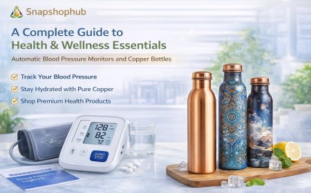 The Essential Health and Wellness Handbook: Automatic Blood Pressure Monitors and Copper Bottles