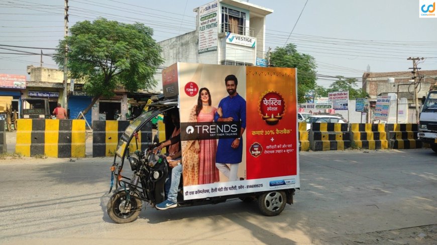 E-Rickshaw Advertising: Local Targeting & High Visibility for Brands