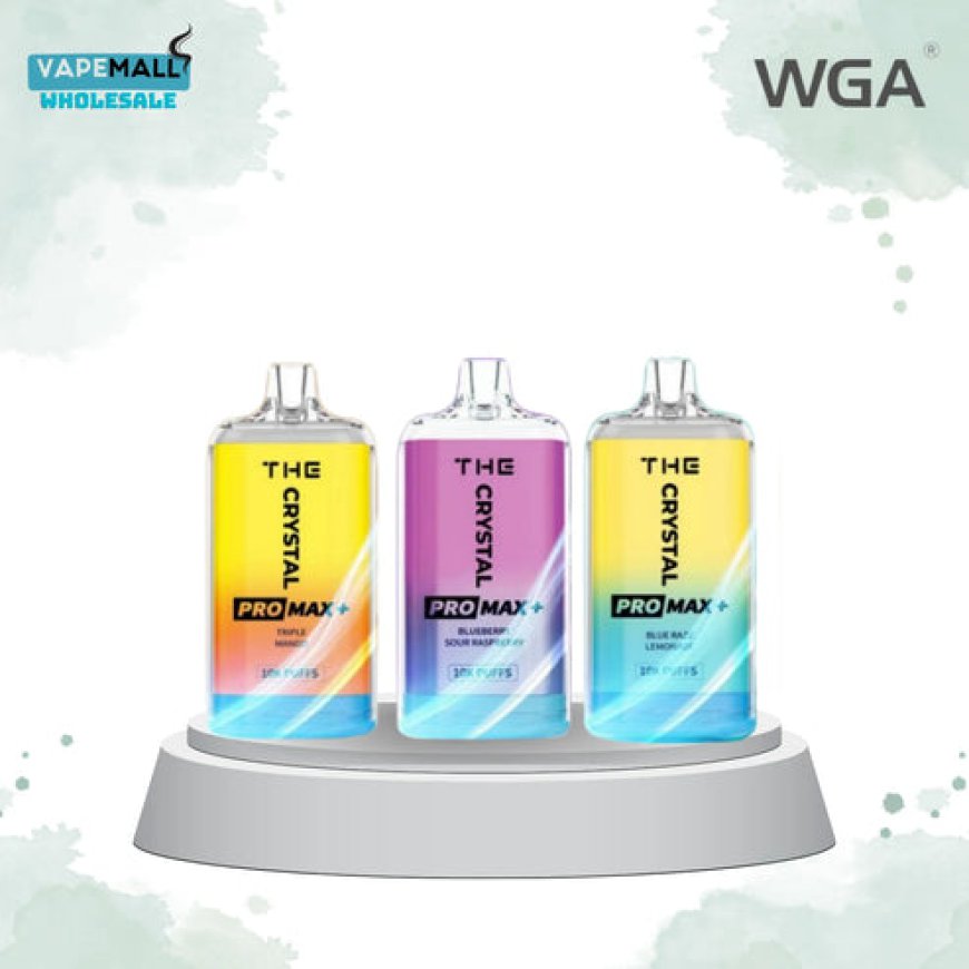 Crystal Pro Max Plus 10000 Box of 10 Bulk Buy UK