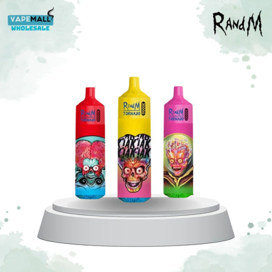 R and M Tornado 30000 Box of 10 Bulk Buy UK