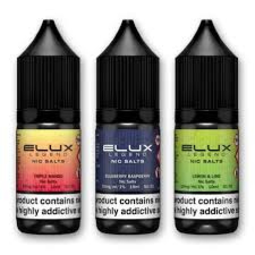 Elux Liquid Box of 10 Nic Salts UK