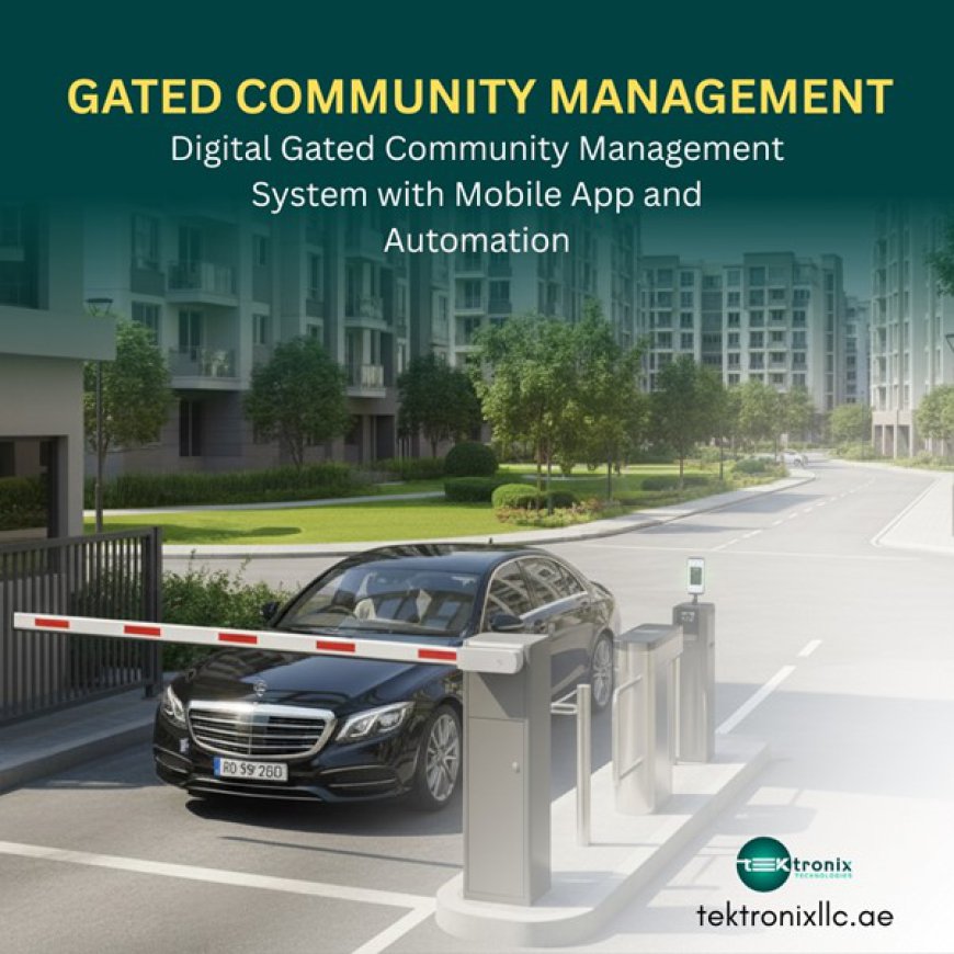 IoT and AI: Transforming Gated Community Management in the UAE