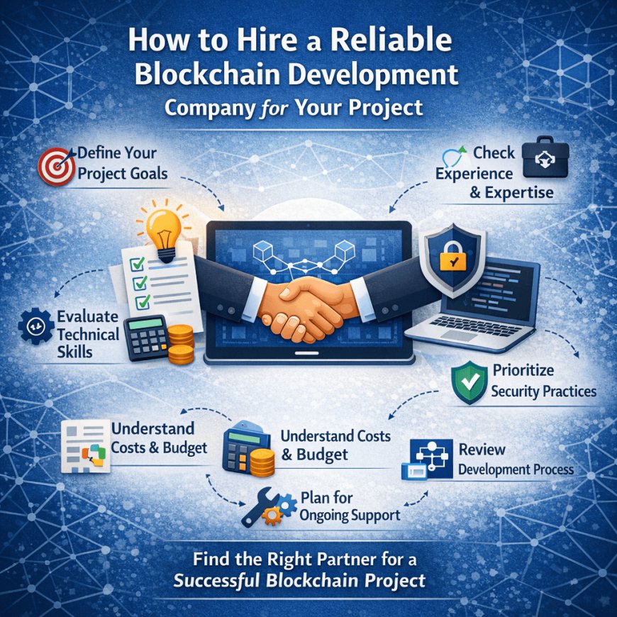 How to Hire a Reliable Blockchain Development Company for Your Project