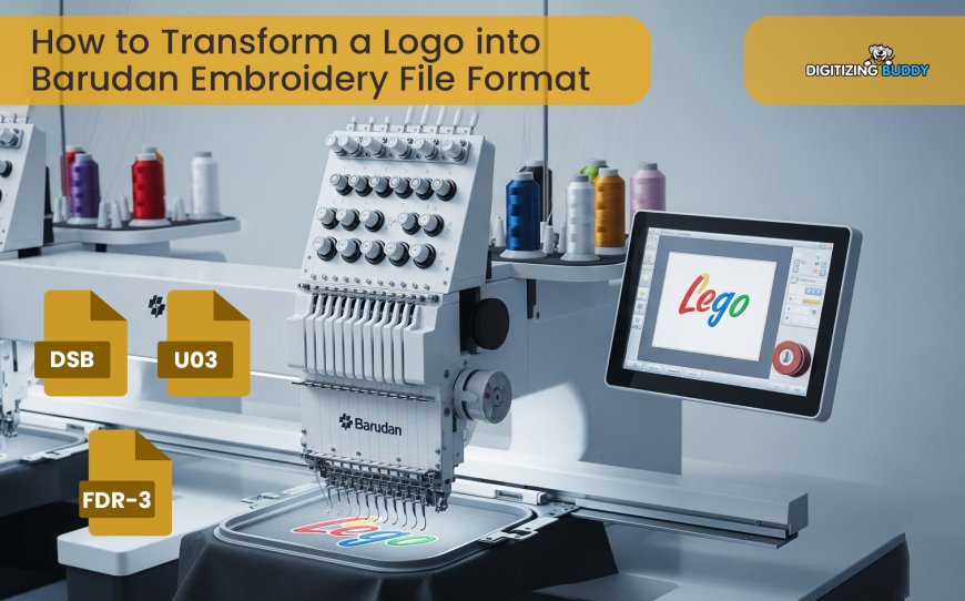 Convert Designs to Barudan Embroidery File Format Easily