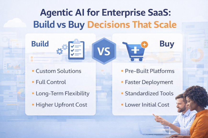 Agentic AI for Enterprise SaaS: Build vs Buy Decisions That Scale