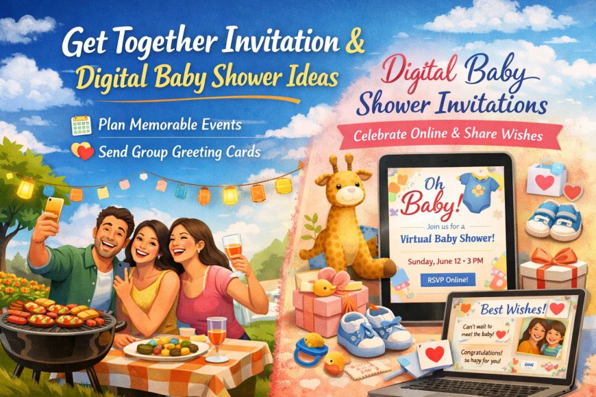 Plan Perfect Events with Digital Invitations & Cards