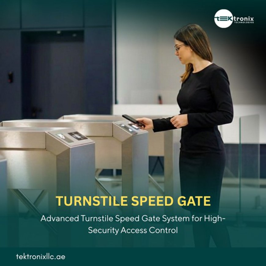 Smart Turnstile Gates: Enhancing Secure Access Across the UAE
