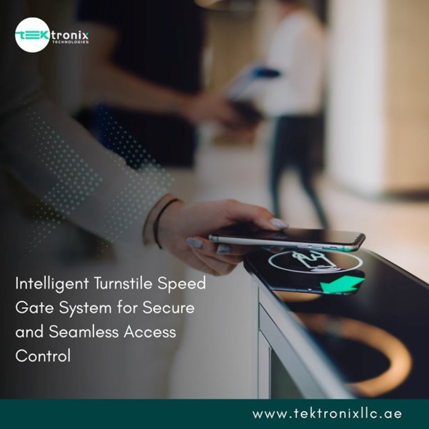 Turnstile Speed Gates: AI-Powered Security for Dubai Towers