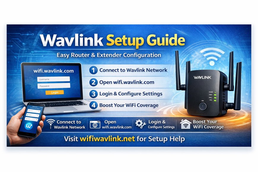 Complete Wavlink Setup Guide with Expert Help from wifiwavlink.net