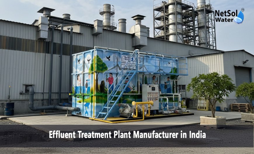 Effluent Treatment Plant Manufacturer in India | Industrial ETP Solutions