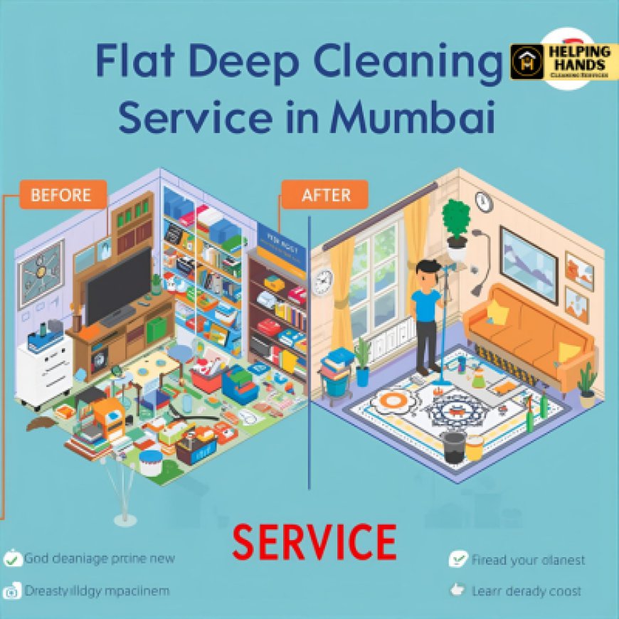 Flat Deep Cleaning Service in Mumbai