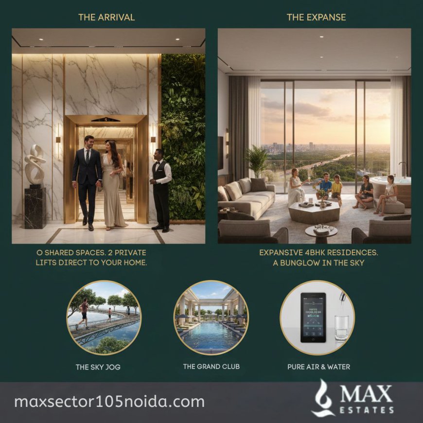 Max Sector 105 in Noida : Book Your Luxury Homes Now