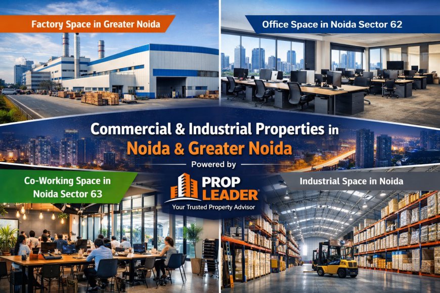 Find the Best Commercial & Industrial Properties in Noida & Greater Noida