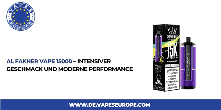 Al Fakher Vape 15000 – Intensiver Geschmack und moderne Performance